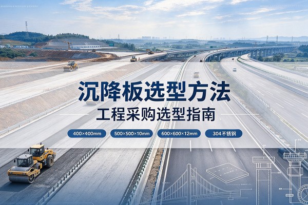 察布查尔沉降板选择方法