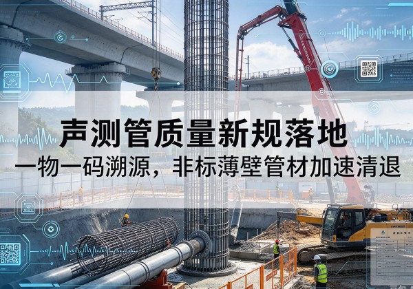 察布查尔声测管质量新规落地，一物一码溯源，非标薄壁管材加速清退