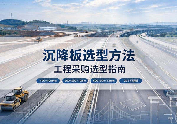 察布查尔沉降板选择方法